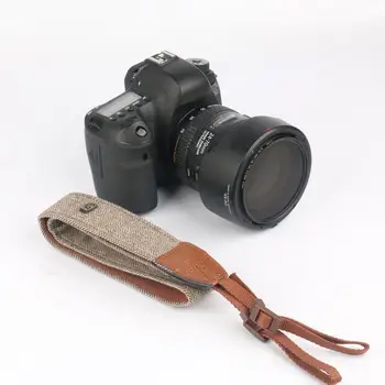 120 см Универсальный хлопковый ремень для камеры Регулируемый ремень для камеры Плечо Шея Винтаж Ремень для камер Canon Sony Nikon Olympus DSLR