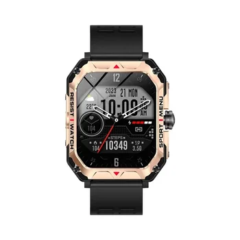 H22 Мужские смарт-часы На открытом воздухе Спорт 2,02 дюйма HD Экран Bluetooth Вызов 400 мАч Большая батарея Фитнес-трекер Смарт-часы