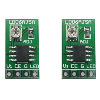 2X DC 3,3 В 3,7 В 5 В светодиодный драйвер 30-1500 мА Постоянный ток Регулируемый модуль ШИМ Плата управления для USB 18650 Li-Ion