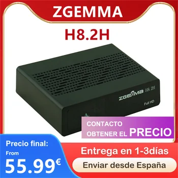 [30] Приемник спутникового телевидения Zgemma H8.2H Приемник Linux Enigma2 DVB-S2X + DVB-T2 / C H2.65 1080P 4K HD Цифровой спутниковый ресивер