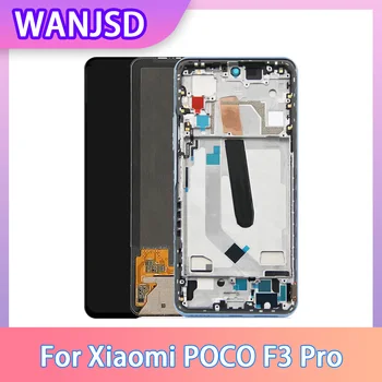 6.67 '' OLED ЖК-дисплей для Xiaomi Poco F3 Pro ЖК-дисплей Дигитайзер в сборе Сенсорный экран Дигитайзер в сборе Замена дигитайзера в сборе