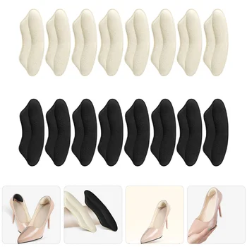 8 пар губчатых подушек для ног для высоких каблуков Сумка Прокладка вкладыша Подножки для ног Износостойкие протекторы Обувь сменная