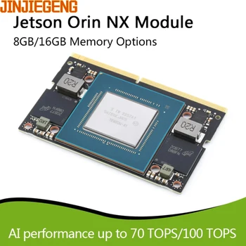 NVIDIA Jetson Orin NX Модуль разработки ИИ, система-на-модуле, размер NANO, 16 ГБ 128-разрядной LPDDR5, до 100TOPS NVIDIA Jetson Orin