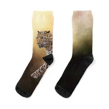 Дальневосточный леопард Носки Носки с подогревом Рождественские носки Носки Мужские Женские