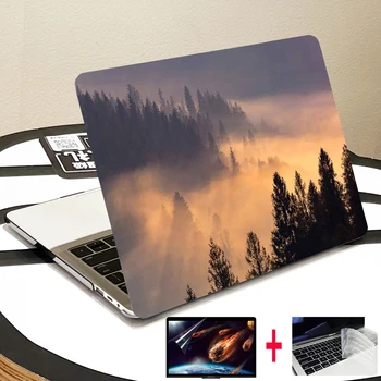 Новый жесткий чехол для ноутбука для Macbook Pro Air 11 12 13 14 15 16 дюймов чехол для Mac Air M1 M2 Chip 13 15 A2681 A2337 A2179 A2941 Крышка