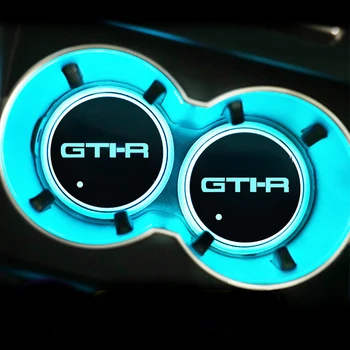 Семицветная автомобильная наклейка интерьер декоративная светодиодная подсветка в автомобиле для Nissan GTIR Auto Accessories