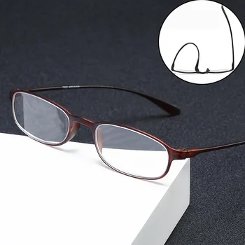 Ретро Очки для чтения с защитой от синего света TR Оправа Увеличительные очки Пресбиопические очки Унисекс с диоптриями от 0 до +4.0