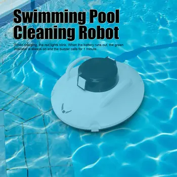  Автоматический робот для очистки бассейна Водонепроницаемый робот для очистки бассейна с сильным всасыванием для наземных бассейнов 100-240 В