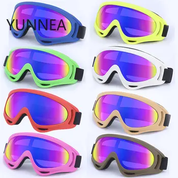 X400 Очки для езды на мотоцикле Тактические ветрозащитные песочные Внедорожные противоударные лыжные очки Спорт на открытом воздухе