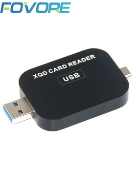 XQD Кардридер USB3.1 Type C и USB3.0 2 в 1 Высокоскоростной кардридер SD для камеры SONY NIKON LUMIX для Windows MAC OS
