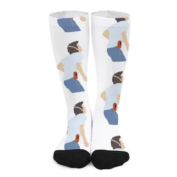 Footloose// Иллюстрация плакат Носки забавный подарок классные носки