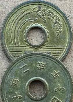 22 мм Азиатская монета оригинальная реальная коллекциямм, 100% настоящая подлинная комеморативная монета