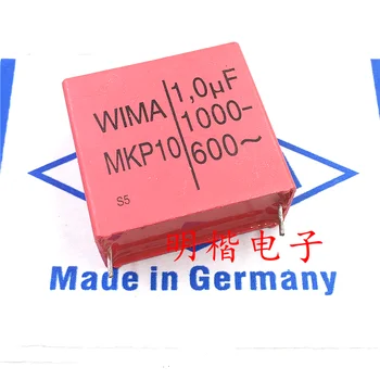 Бесплатная доставка 1 шт./2 шт. WIMA Германия конденсатор MKP10 1000 В 1 мкФ 1,0 мкФ 1000 В 105 P = 37,5 мм