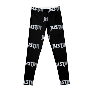 Heavy metal Justin Леггинсы спортивный комплект спортивные штаны женские леггинсы