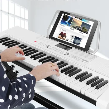 Профессиональное пианино Цифровая музыкальная клавиатура Детский портативный контроллер пианино Клавиатура Teclado Midi Электрический инструмент