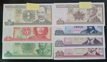 2004-2021 CU-- 1-500 песо Оригинальные банкноты UNC (Fuera de uso Ahora Collectibles)