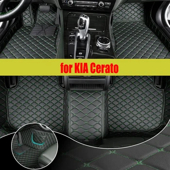 Изготовленный на заказ автомобильный коврик для KIA Cerato 2019 года Обновленная версия Фут Coche Аксессуары Ковры