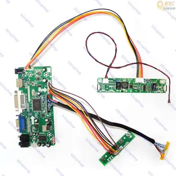 ЖК-контроллер Адаптер Преобразователь Комплект DIY-плата для монитора LTM230HL07 панели 1920X1080 VGA DVI HDMI-совместимый аудио