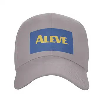 Логотип Aleve Модное качество Джинсовая шапка Вязаная шапка Бейсболка