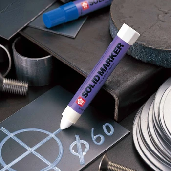 Ротационная сплошная ручка для рисования Промышленный металлический маркер, устойчивый к высоким температурам, может писать под водой с 7 цветами Опционально