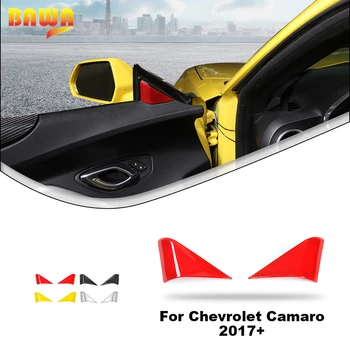 BAWA ABS Car A Стойка Окно Треугольник Украшение Крышка Для Chevrolet Camaro 2017 Up Аксессуары для интерьера