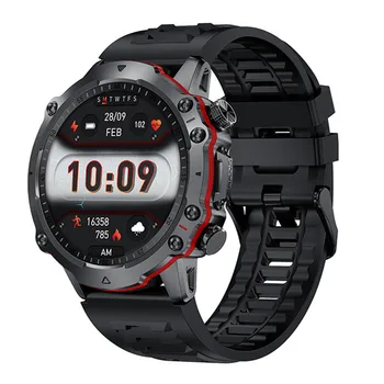 Умные часы FW09E Мужчины Bluetooth Вызов Смарт-часы 1,43-дюймовый Amoled Мониторинг сердечного ритма с большим экраном На открытом воздухе Спорт Фитнес-трекер
