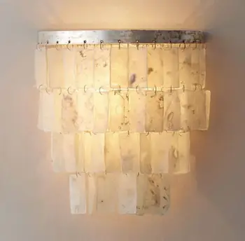 Ретро серебристые металлические настенные бра прикроватные настенные светильники декоративные настенные светильники для спальни скандинавский дом чердак лестница на лестнице