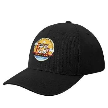 Bay Area Shiba Inu Club Бейсболка Кепка для гольфа Кепки Бейсболка Западные шляпы Женская шляпа Мужская