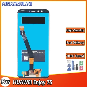 Новый ЖК-дисплей для Huawei Enioy 7s enjoy7s Дисплей Сенсорный экран Датчик Digiziter Дисплей в сборе