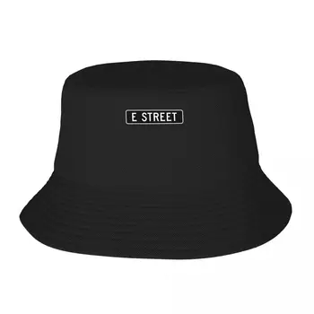 Новая улица E, винтажный уличный знак Шляпа-ведро Шляпа Человек Для Солнца Папа Шляпа День Рождения Женские Шляпы Для Солнца Мужские