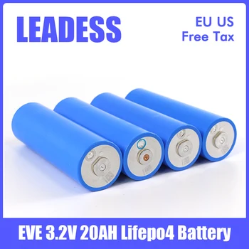 3,2 В 20 Ач EV Электромобили 20 Ач Цилиндрическая ячейка C40 40135 LiFePO4 батарея литиевая батарея для солнечной энергии Электромобиль