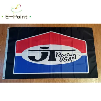 JT Racing США Флаг 2 фута * 3 фута (60 * 90 см) 3 фута * 5 футов (90 * 150 см) Размер Рождественские украшения для домашнего флага Баннер Подарки