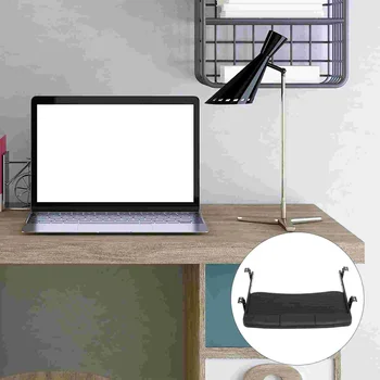 Под столом лоток для клавиатуры Эргономичная выдвижная платформа для компьютерной мыши и клавиатуры черный