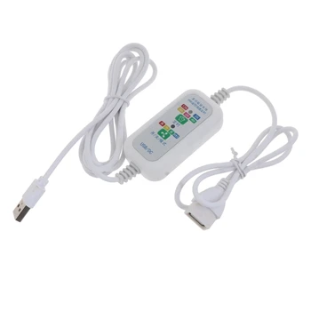 USB Удлинительный кабель питания с дистанционным управлением 2-12 часов Хронометраж 4 скорости Дропшиппинг