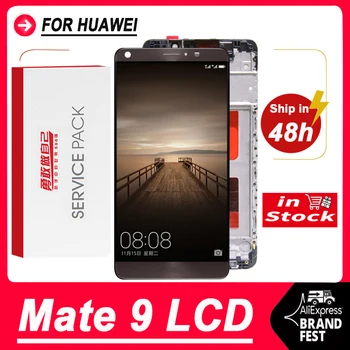 100% протестирован 5,9-дюймовый дисплей с заменой рамки для Huawei Mate 9 ЖК-дисплей с сенсорным экраном в сборе Mate 9 MHA-L09 MHA-L29