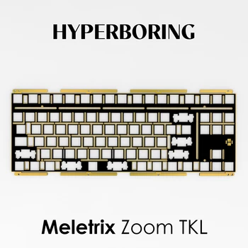 Клавиатурные пластины Meletrix Zoom TKL PC и FR4, монтируемые на пластине, тип Stab