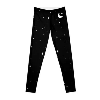 Звездное небо в полночь Леггинсы джоггеры для Спортивные брюки женские Леггинсы