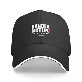 The Dunder Mifflin - Лондон - Классическая футболка Бейсболка черная Хип-хоп Новая шляпа Женская одежда для гольфа Мужская