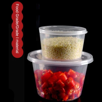  Чашка для соуса Портативная защита от брызг Вложенный дизайн Компактный одноразовый лоток для краски Одноразовая коробка Пластиковый стаканчик для соуса -20-100 °C