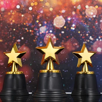 Dazzling Star Game Личные трофеи для вечеринок Пластиковые трофеи Пластиковые трофеи Наградные призы Наградные трофеи Медаль