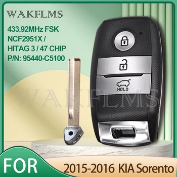 FOB-4F06 Keyless Go Smart Remote Автомобильный брелок для KIA Sorento 2015 2016 2017 95440-C5100 95440C5100