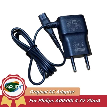 Подлинный OEM для Philips A00390 Norelco Бритва / Триммер Зарядное устройство переменного тока Адаптер шнура питания 4,3 В 70 мА Вилка ЕС