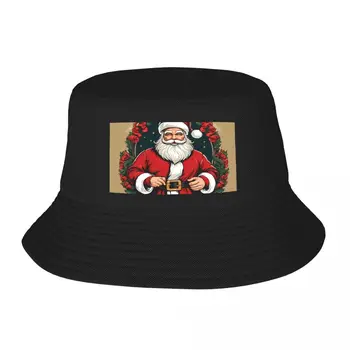 Санта-Клаус Новая Шляпа-Ведро Большой Размер Шляпа Бренд Мужские Кепки Шапки Женские Мужские