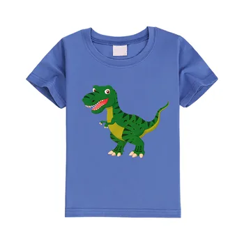 Малыш Мальчики Девочки Рубашка Мультяшные динозавры Ptrints Рубашка Подарок на День матери Модная детская рубашка Детская футболка Смешной свитер Мальчики 14 16