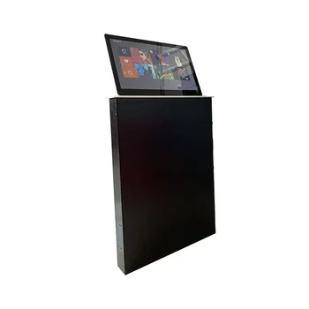 Многофункциональный стол скрытый ЖК-дисплей выдвижной электрический монитор видеомоторизованный лифт конференц-система безбумажное офисное оборудование