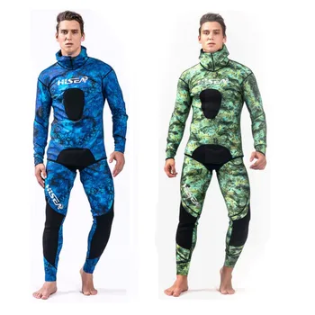 Hisea Мужской неопреновый камуфляж 1,5 мм с открытыми ячейками Гидрокостюмы CR Triathlon CR Smooth Skin YAMAMOTO Hunter Smooth Diving Suit