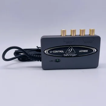 Behringer UCA200 Ultra-Low Latency 2 In/2 Out USB/Audio Interface для записи и воспроизведения