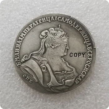 Type#2: 1737 РОССИЯ 1 РУБЛЬ Копировать монеты Памятные монеты