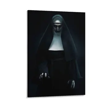 Монахиня Демоническая сестра Валак Холст Живопись плакат Украшение стены