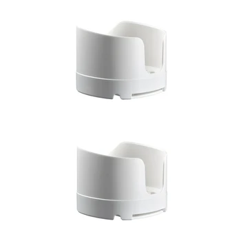  Комплект из 2 шт. Настенный держатель для TP-Link Deco M4 / E4 / P9 / S4 Mesh Wi-Fi для всего дома, кронштейн с управлением шнуром